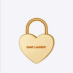 Saint Laurent Heart Lock *RARE COLOR*